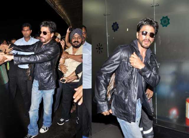 Shah Rukh Khan for Royal Stag | Shahrukh khan, Khan, Leather jacket style