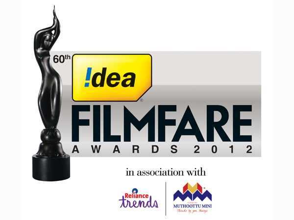 60th Idea Filmfare Awards 2013 (South) Nominations