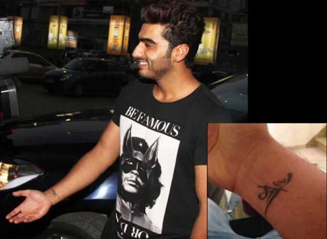 Anshula is the ace up Arjun Kapoor's sleeve. New tattoo alert