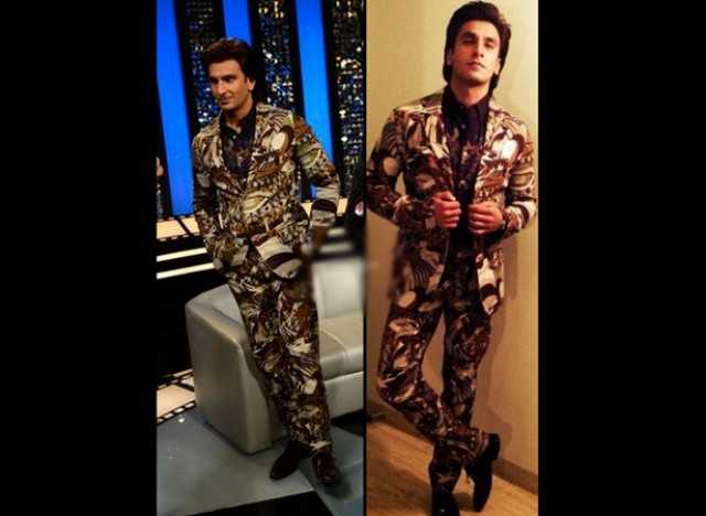 versace shirt ranveer singh