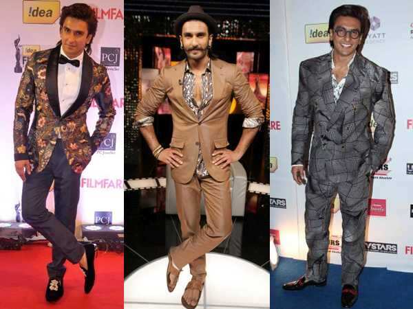 In pics: Ranveer Singh's top 7 quirky, ground-breaking outfits