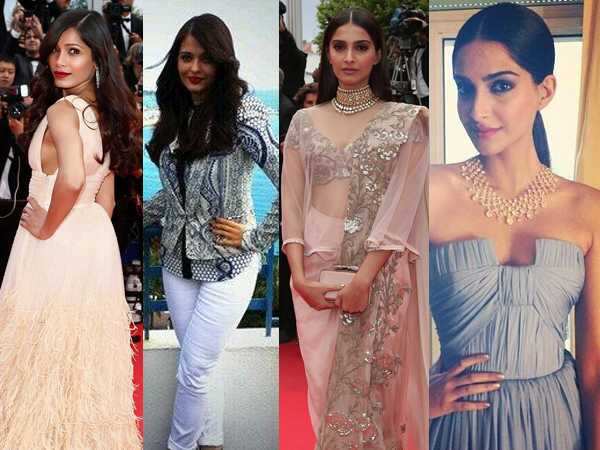 Aishwarya, Sonam & Freida dazzle at Cannes | Filmfare.com