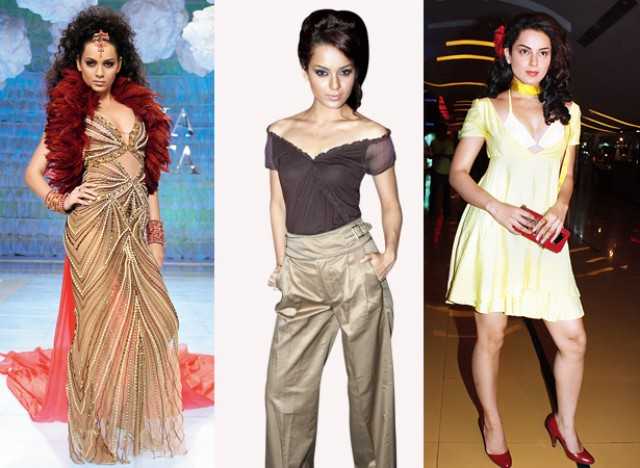 Kangana Ranaut's fashion evolution 