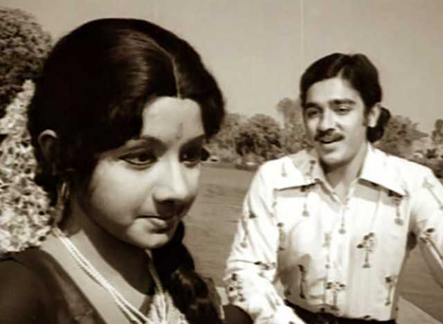 Image result for sridevi with kamal hassan