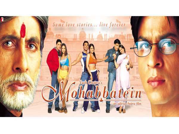 Then and now: Mohabbatein