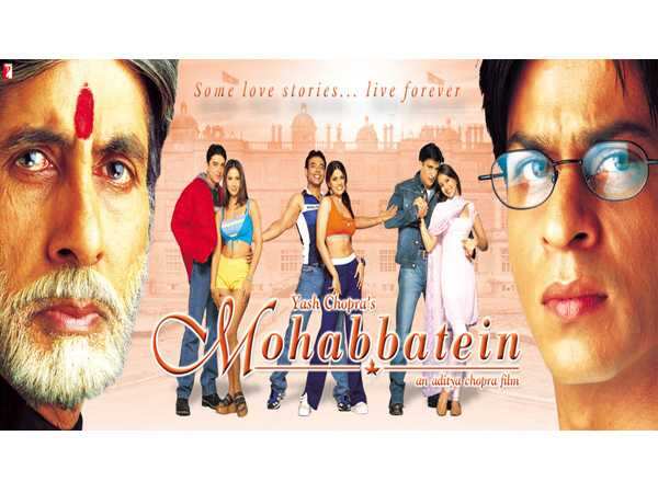 Mohabbatein full discount movie part 1