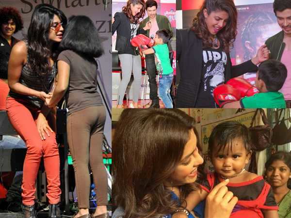 10 Priyanka Chopra photos with kids | Filmfare.com