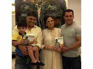 Salman Khan launches a book along with mother Salma