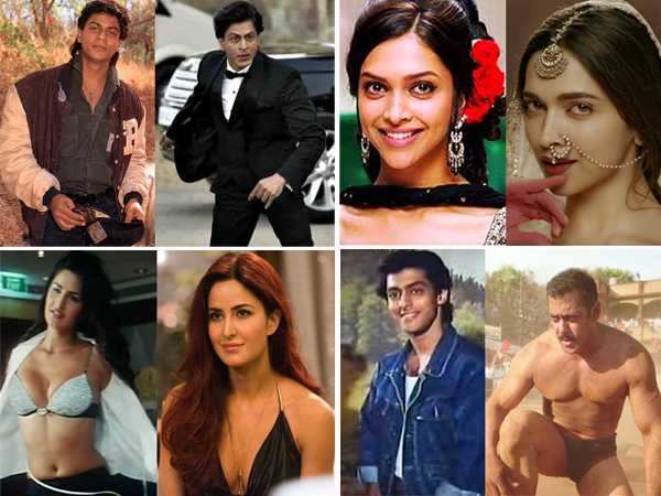 Bollywood stars in their first film v/s their last release