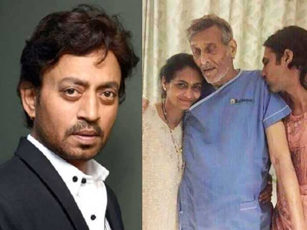 Irrfan ready to donate one of his organs for Vinod Khanna | Filmfare.com