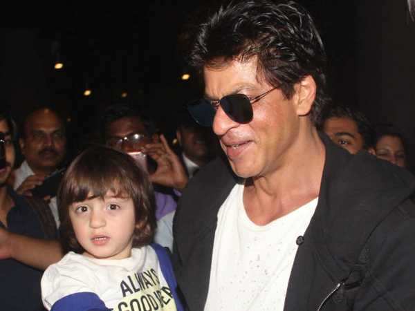 Shah Rukh Khan and little AbRam's picture is the cutest thing you'll see  today! 