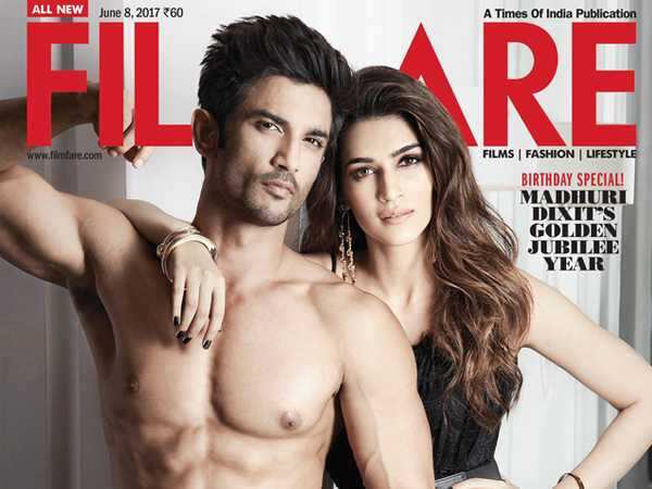 Kriti Sinha Sex Videos - Sushant Singh Rajput and Kriti Sanon sizzle on Filmfare's latest cover |  Filmfare.com