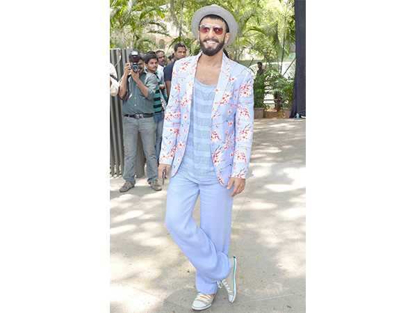 Recalling Ranveer Singh's wackiest yet fab fashion statements