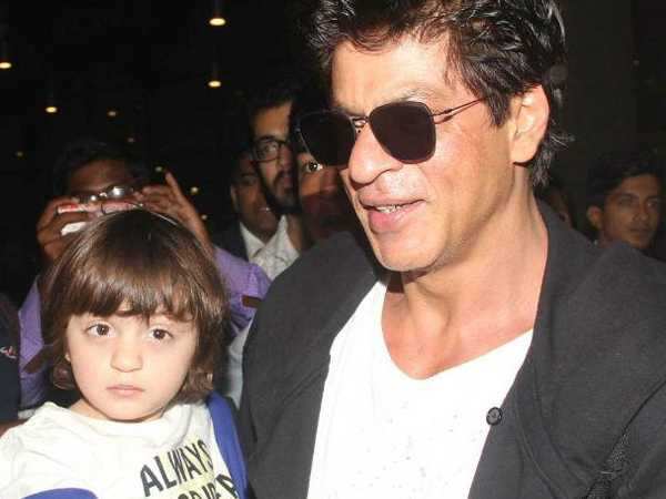 Shah Rukh Khan bonds with son AbRam on the sets of Aanand L Rai’s next ...