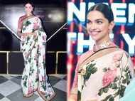 Deepika Padukone in a floral printed saree looks dreamy as hell