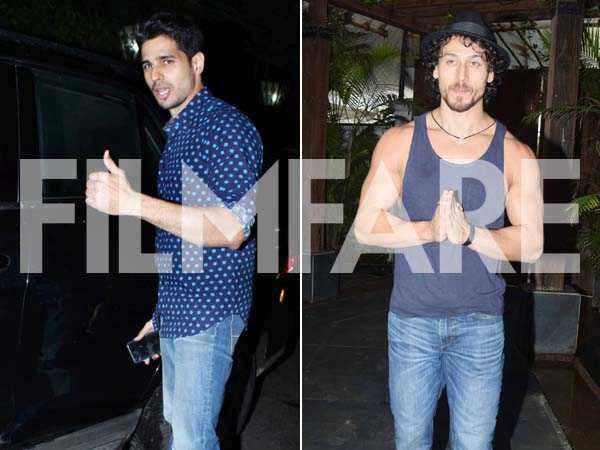 Photo Alert We’re In Love With Sidharth Malhotra’s And Tiger Shroff’s Casual Style File