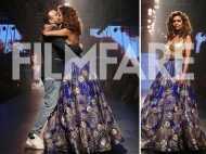 Esha Gupta appears sensuous and striking at the ongoing Lakme Fashion Week