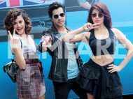 Photos: Varun Dhawan, Jacqueline Fernandez and Taapsee Pannu have some crazy fun at the trailer launch of Judwaa 2 trailer