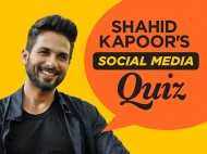 Shahid Kapoor's fun social media quiz