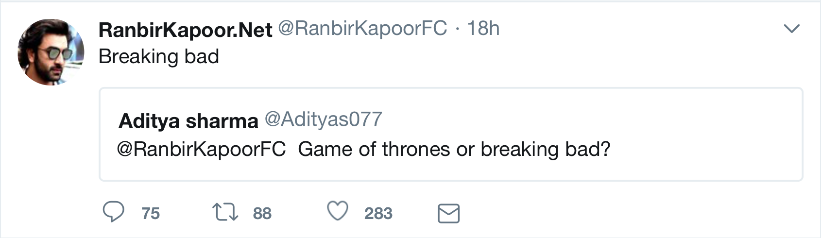 Ranbir Kapoor goes live on twitter, we list down some of the best ...