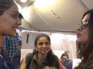 Video! When Miss World Manushi Chillar met Miss Universe Sushmita Sen 