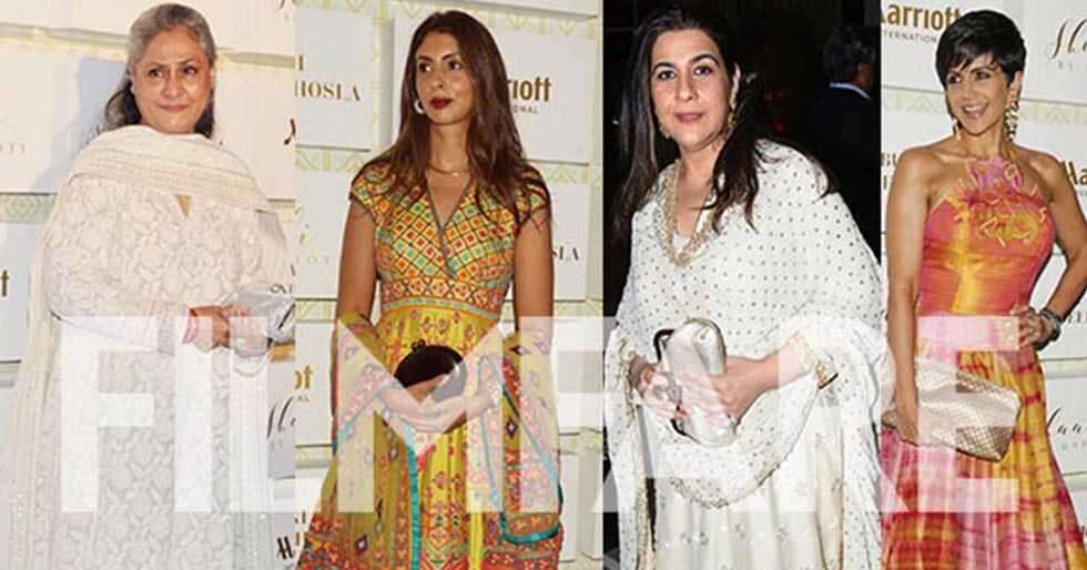 Amrita Singh, Jaya Bachchan, Shweta Bachchan Nanda and Mandira Bedi ...