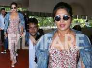 Priyanka Chopra is one hot sight as she returns to Mumbai