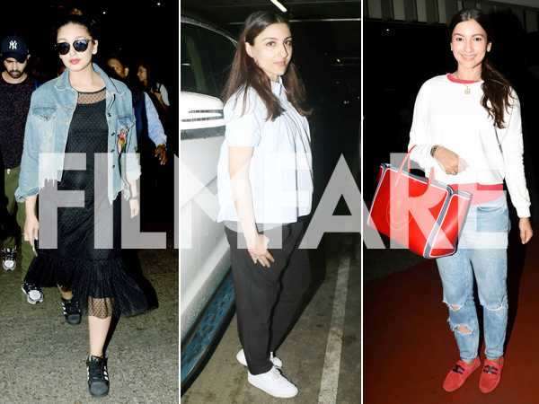 Just some pictures of Soha Ali Khan, Huma Qureshi and Gauhar Khan ...