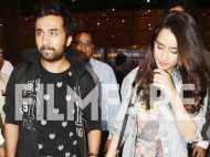Shraddha Kapoor and Siddhanth Kapoor make a splash at the airport