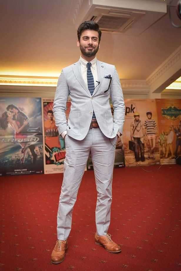 man coat pant for Birthday Fawad carpet 7 the times Special! ruled Khan red