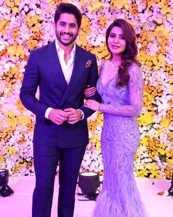 Straight out of a fairytale wedding! All pictures from Samantha – Naga  Chaitanya's reception | Filmfare.com