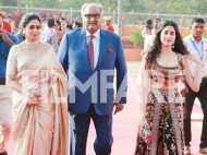Photos! Boney Kapoor, Sridevi & Janhvi Kapoor make head turning appearances at the IFFI red carpet