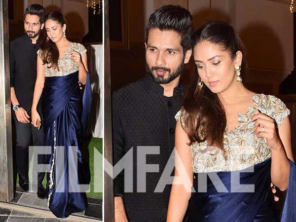 Just some pictures of Shahid Kapoor and Mira Kapoor dressed like a ...