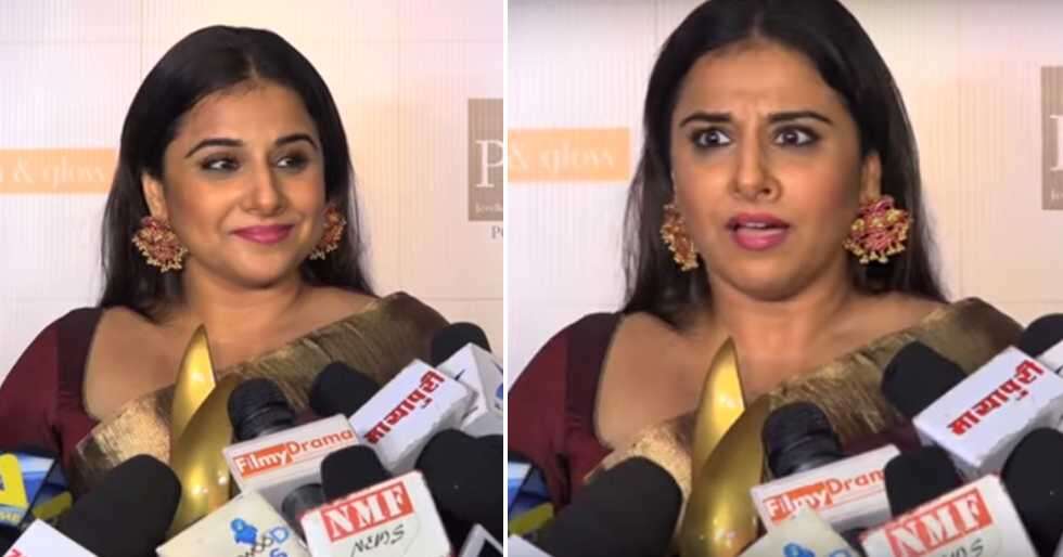 Like a Boss! Vidya Balan shuts down a reporter for body shaming her ...