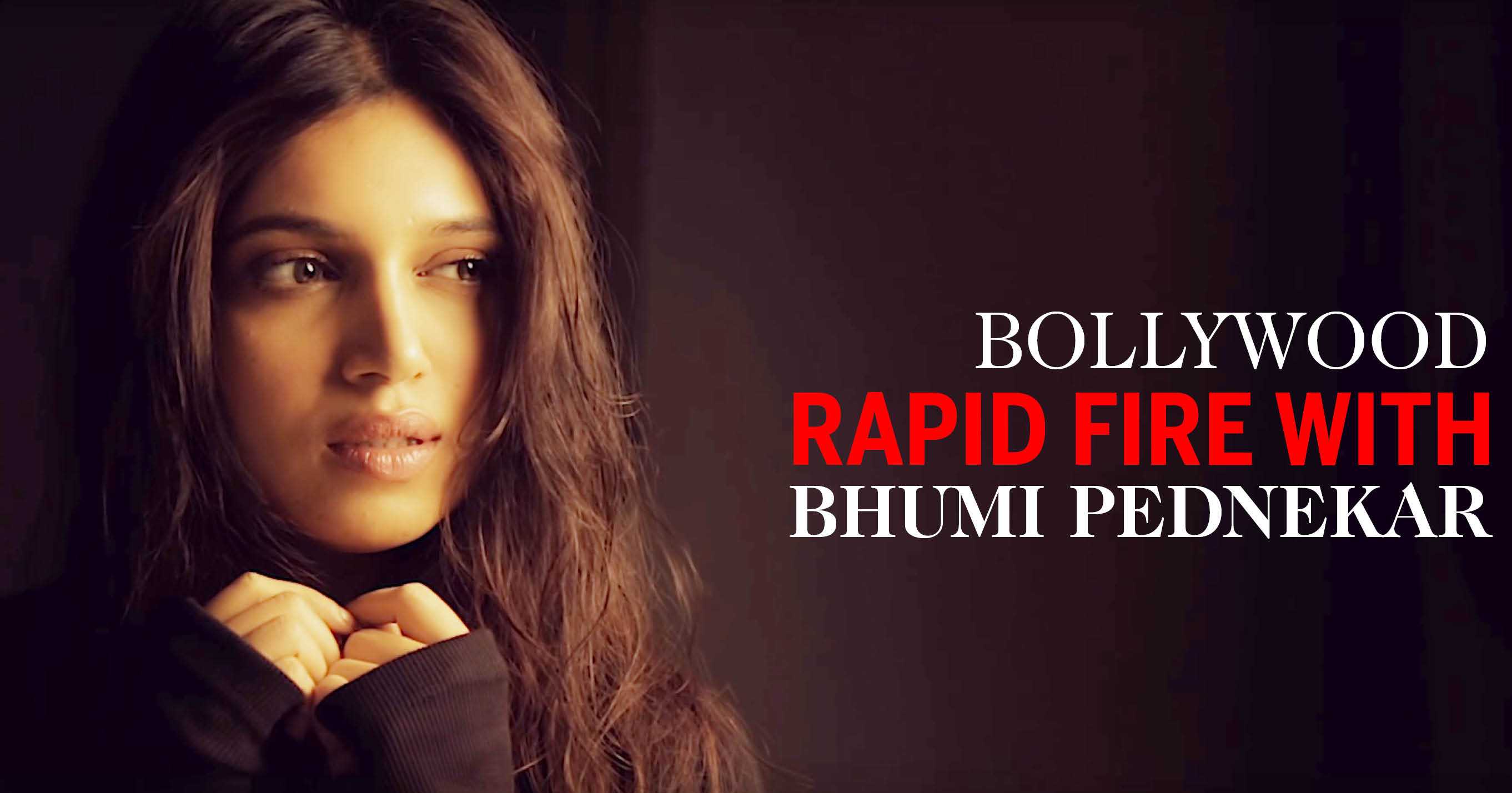 Bollywood rapid fire with Bhumi Pednekar | Filmfare.com 