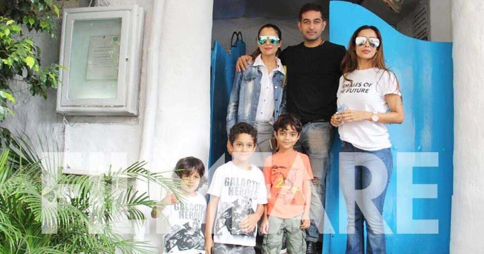 In Pictures: Sisters Malaika Arora and Amrita Arora out for a brunch ...