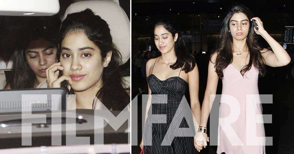 Check out these latest pictures of Jhanvi Kapoor and Khushi Kapoor ...