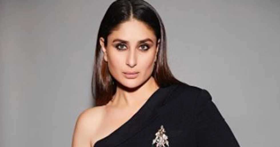 Kareena Kapoor Khan in this black-slit dress will set your screen on ...