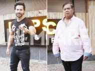 Pictures! Varun Dhawan and David Dhawan head out for Judwaa 2 promotions