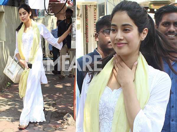 Jhanvi Kapoor's traditional style is just too strong! | Filmfare.com