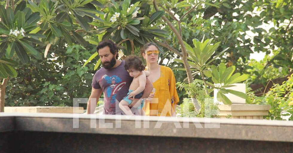 Saif Ali Khan, Kareena Kapoor Khan and Taimur Ali Khan look summer ...