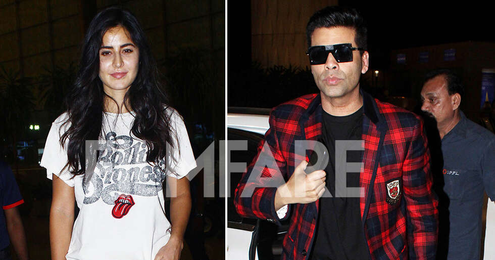 Katrina Kaif and Karan Johar head to London together | Filmfare.com