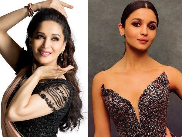 Madhuri Dixit and Alia Bhatt to come together for a song in Kalank?