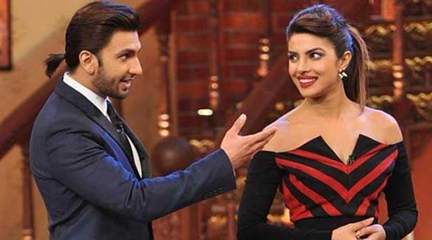 Ranveer Singh's 'Mohawk' look gets a thumbs-up from Priyanka