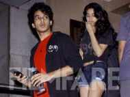 Ishaan Khatter and Jahnvi Kapoor out on a movie date