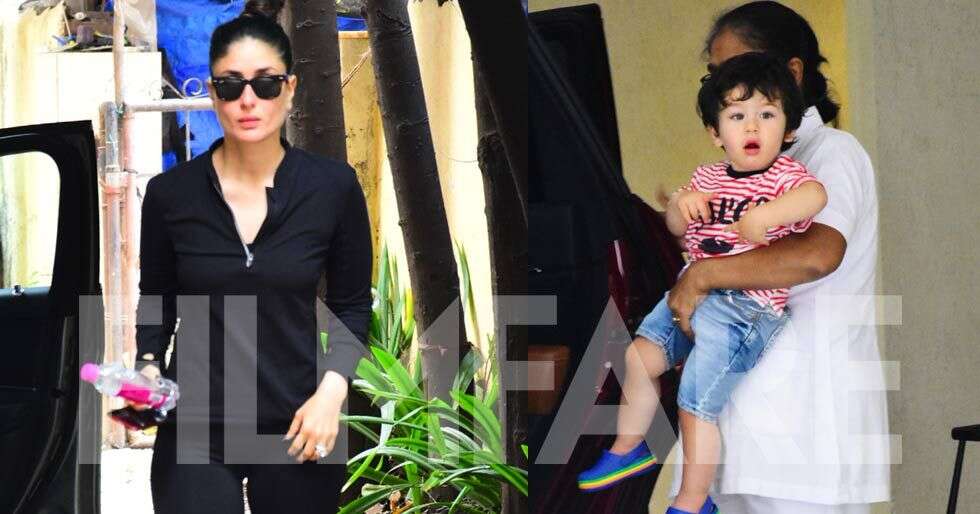 Taimur Ali Khan and Kareena Kapoor Khan’s day out in the city ...