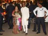 Rajinikanth arrives with wife Latha Rajinikanth for Isha Ambani’s wedding
