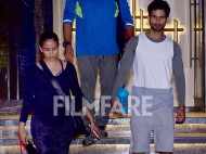 Photos: Shahid and Mira Kapoor spotted hitting the gym together