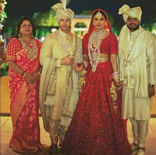 Image result for priyanka chopra wedding photos