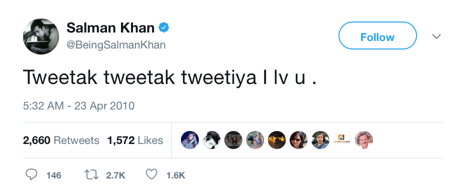 10 times Salman Khan broke the internet with his tweets | Filmfare.com